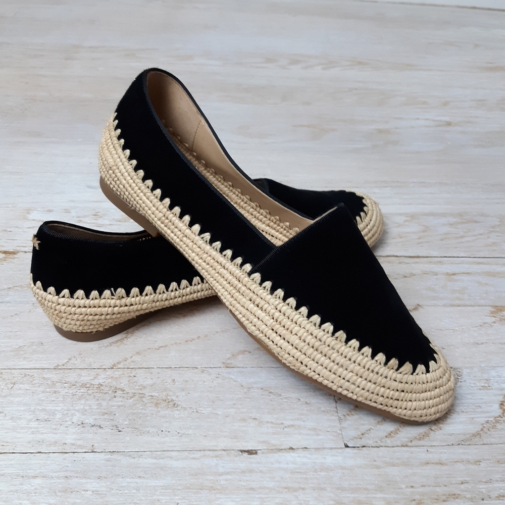 MK Bahia Suede and Jute Loafers